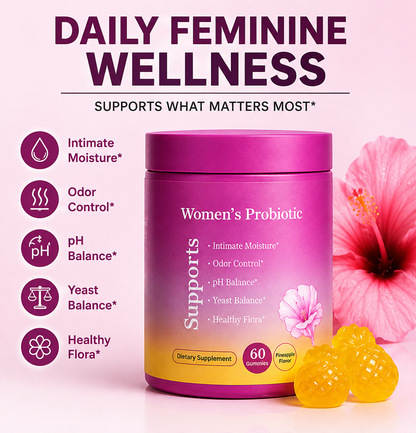Women's Probiotic + Prebiotic Gummies 60pcs